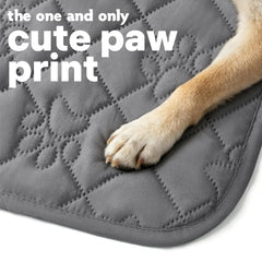 PAWFINITY paw-print quilted fabric detail adds style and daily protection.