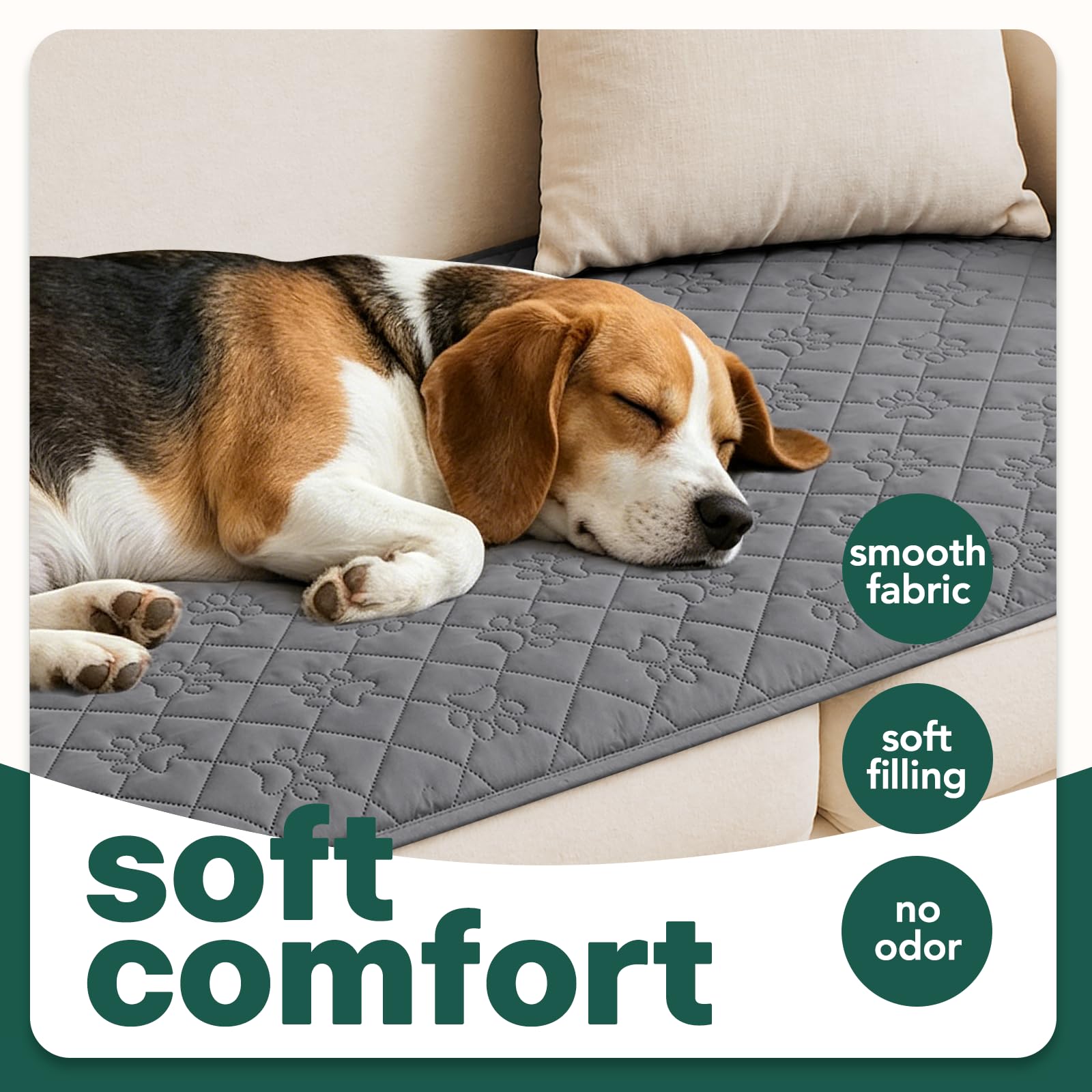 PAWFINITY reinforced seams demonstrate durability against wear.