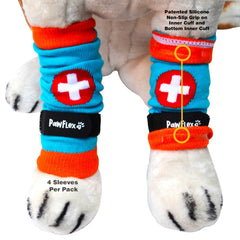 PawFlex Comfy Paws cotton leggings overview showing comfortable fabric and secure fit.