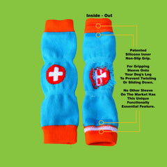 PawFlex Comfy Pawz adjustable strap secures legging without slipping.