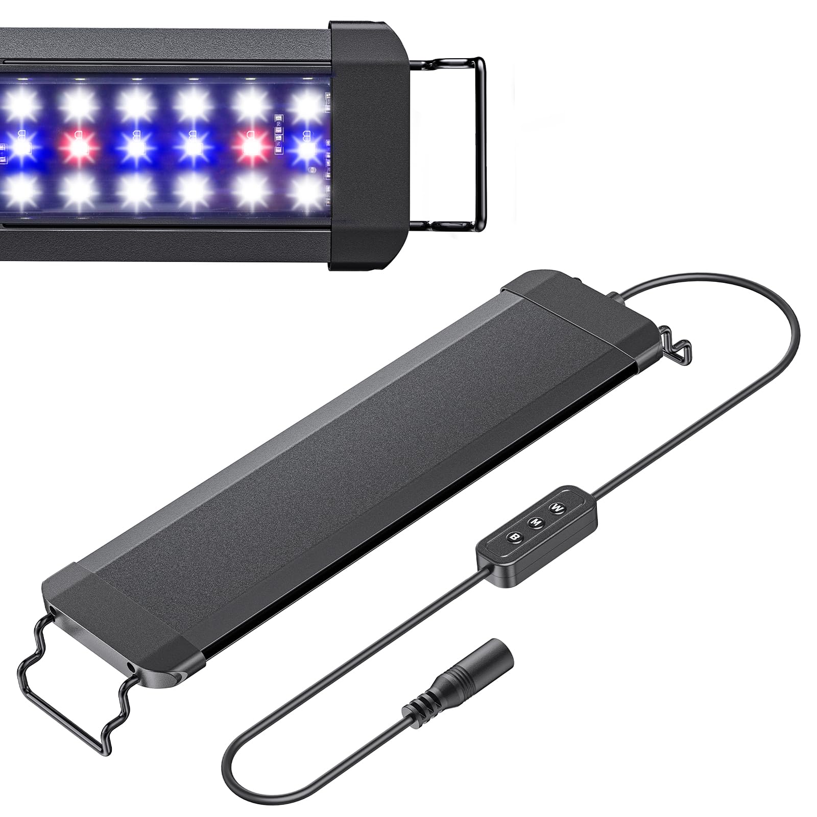 Pawfly 11W terrarium light with full spectrum for vivid reptile viewing