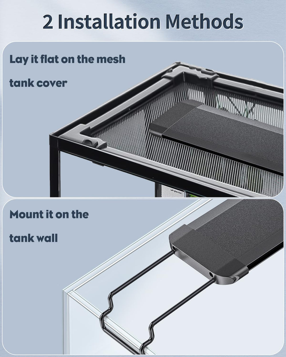 Pawfly 11W setup is ETL-certified for safe, reliable reptile lighting