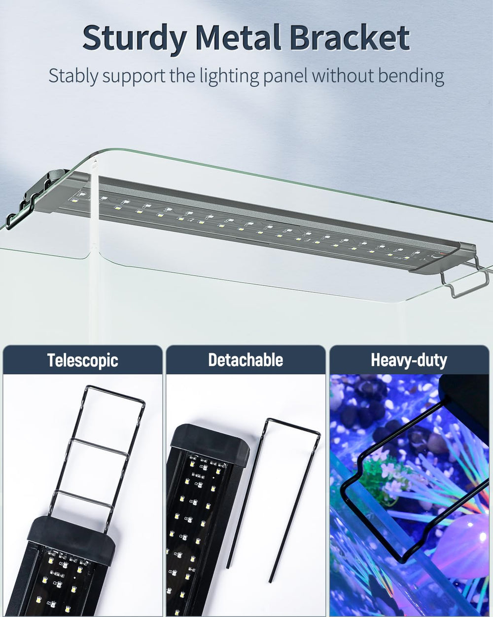 Pawfly 14W aluminum shell with efficient heat dissipation extends LED life.