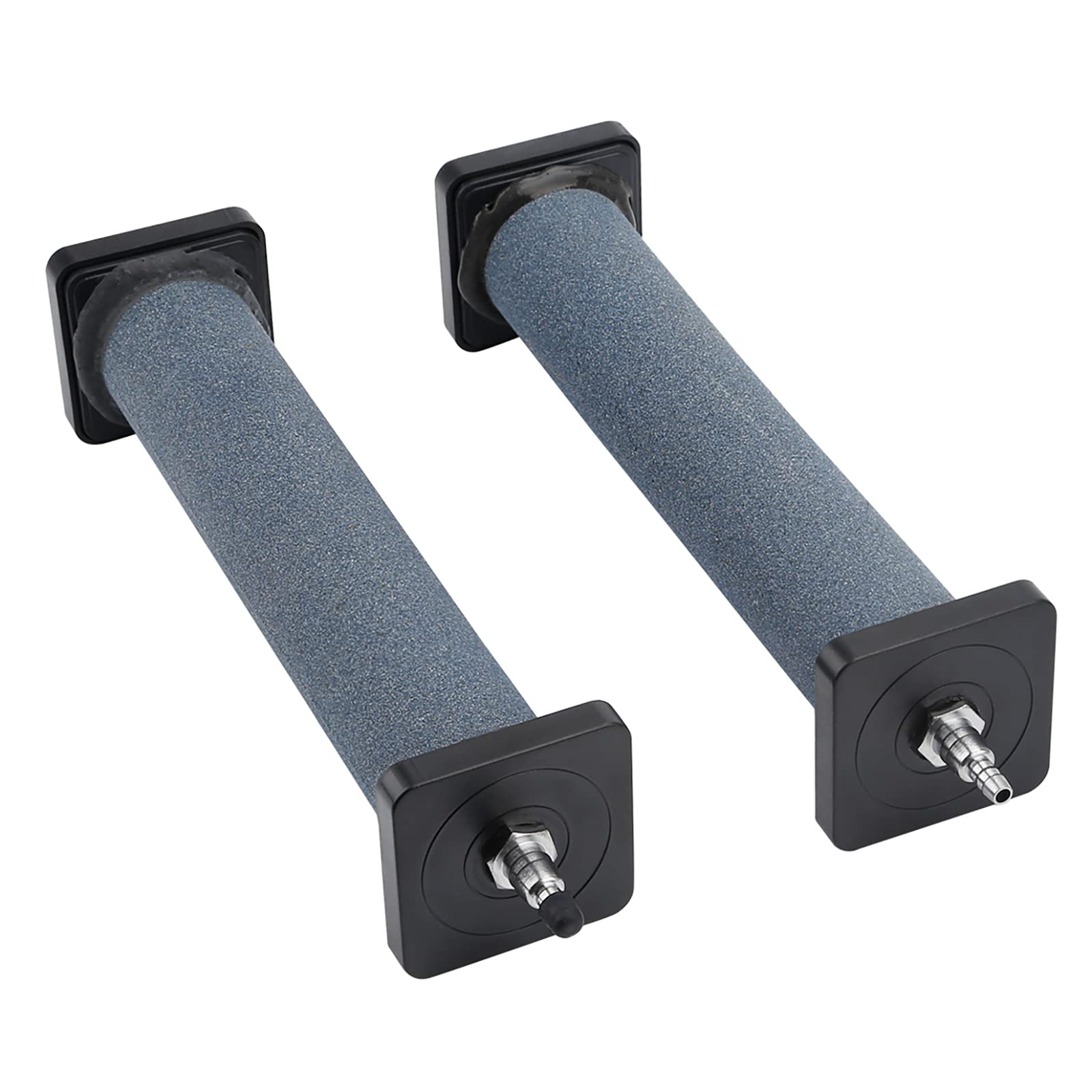 Pawfly aquarium 8 inch air stone cylinder releasing dense bubbles for efficient aeration