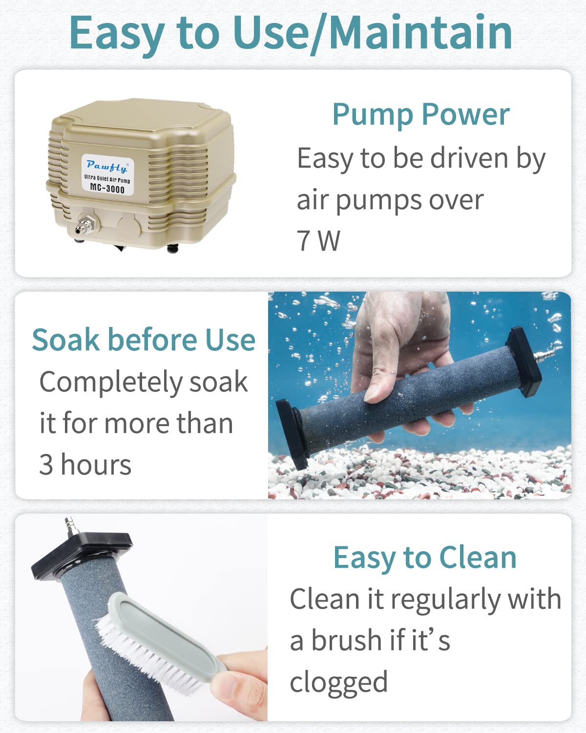 Pawfly diffuser ideal for DWC systems and large reservoirs