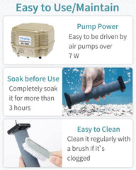 Pawfly diffuser ideal for DWC systems and large reservoirs