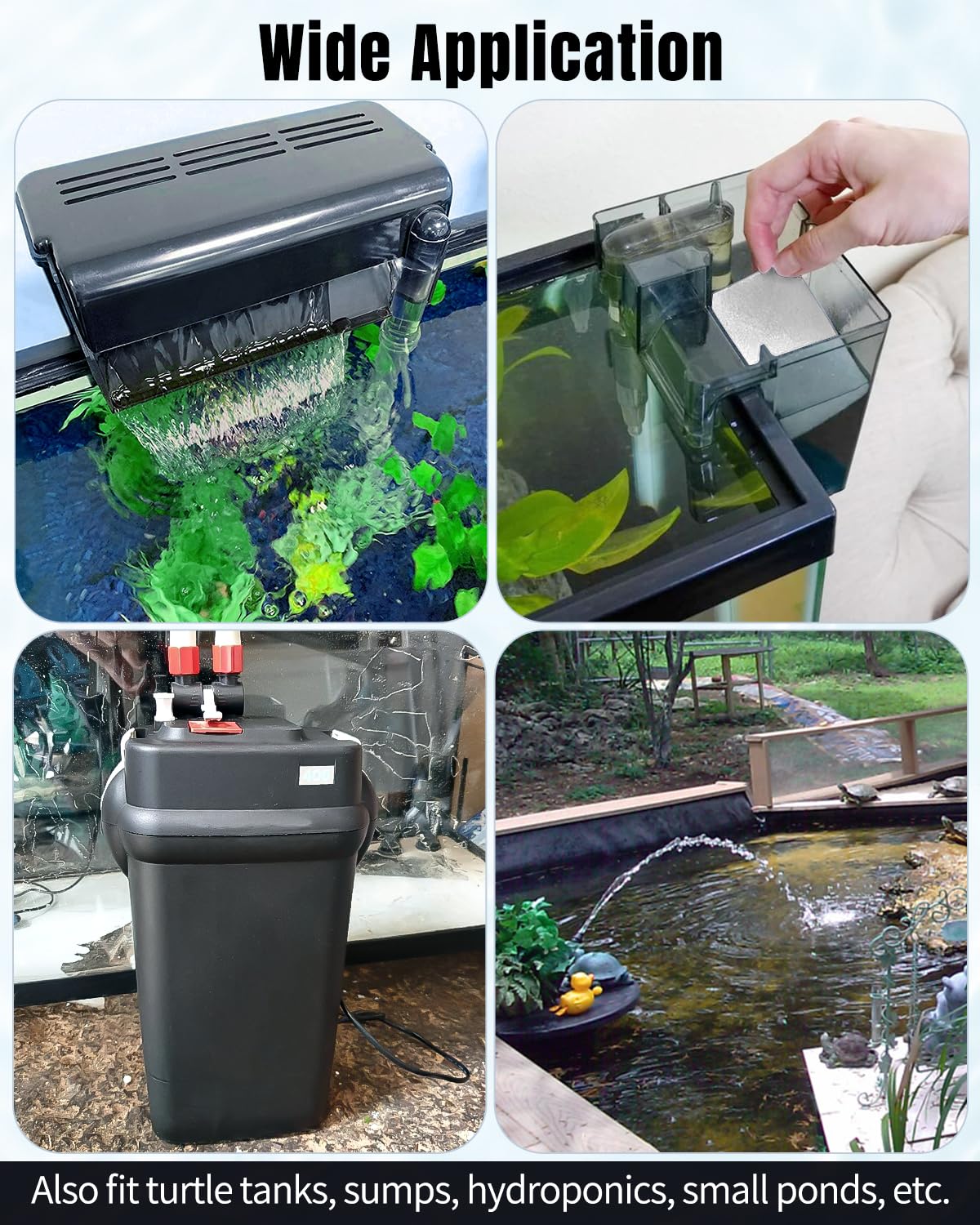 Pawfly floss roll in-tank setup ready for freshwater and saltwater