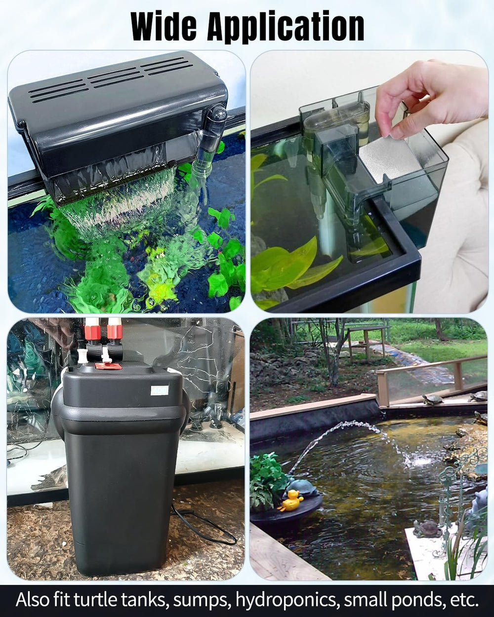 Pawfly floss roll in-tank setup ready for freshwater and saltwater