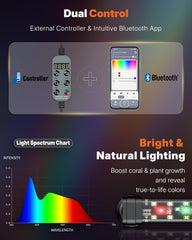 Auto day-night timers replicate natural cycles for active life