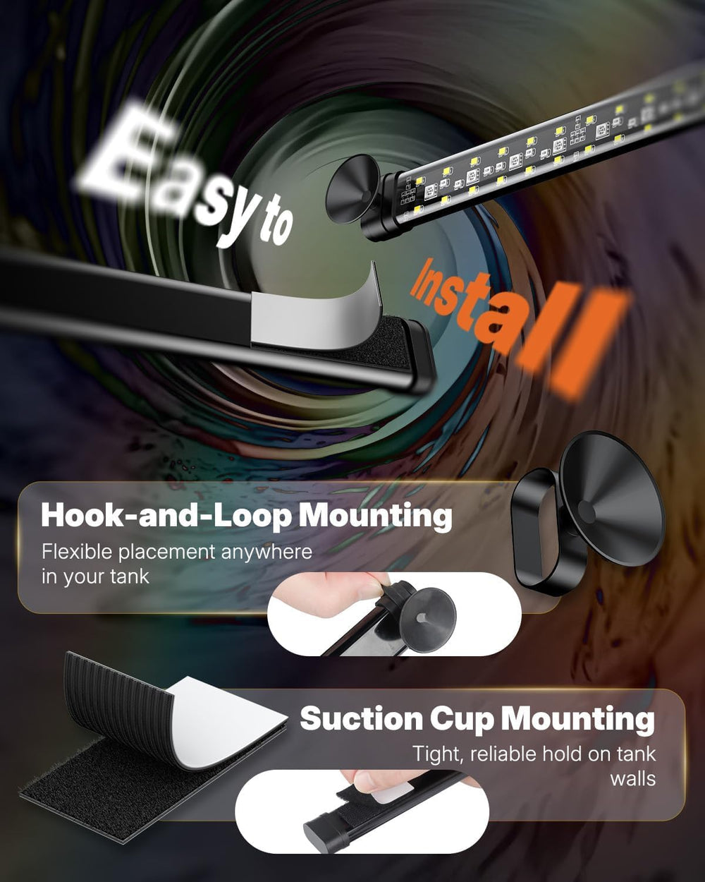 Submersible design for safe underwater installation