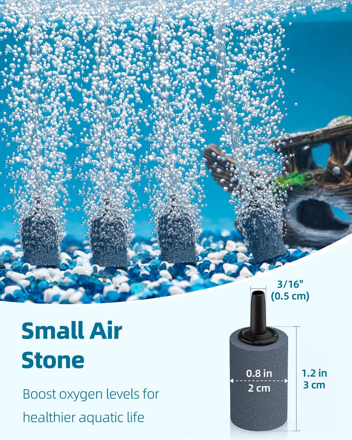 Pawfly connectors enabling tubing extensions and multi-tank airflow split