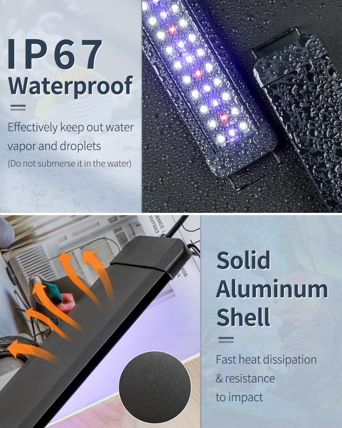 Pawfly durable aluminum shell with moisture sealing for long-lasting use.