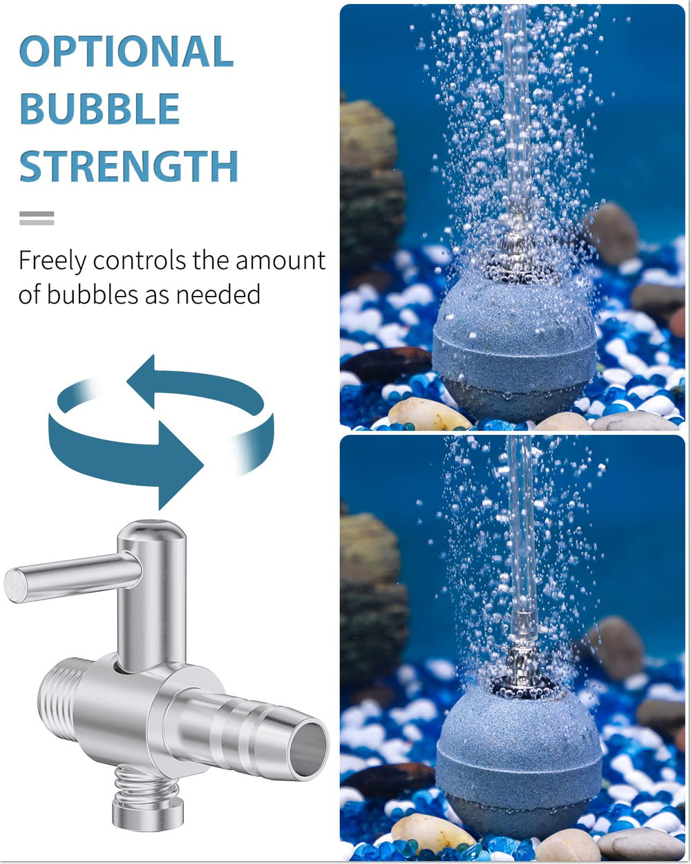 Pawfly single-way valve image shows straight flow path.