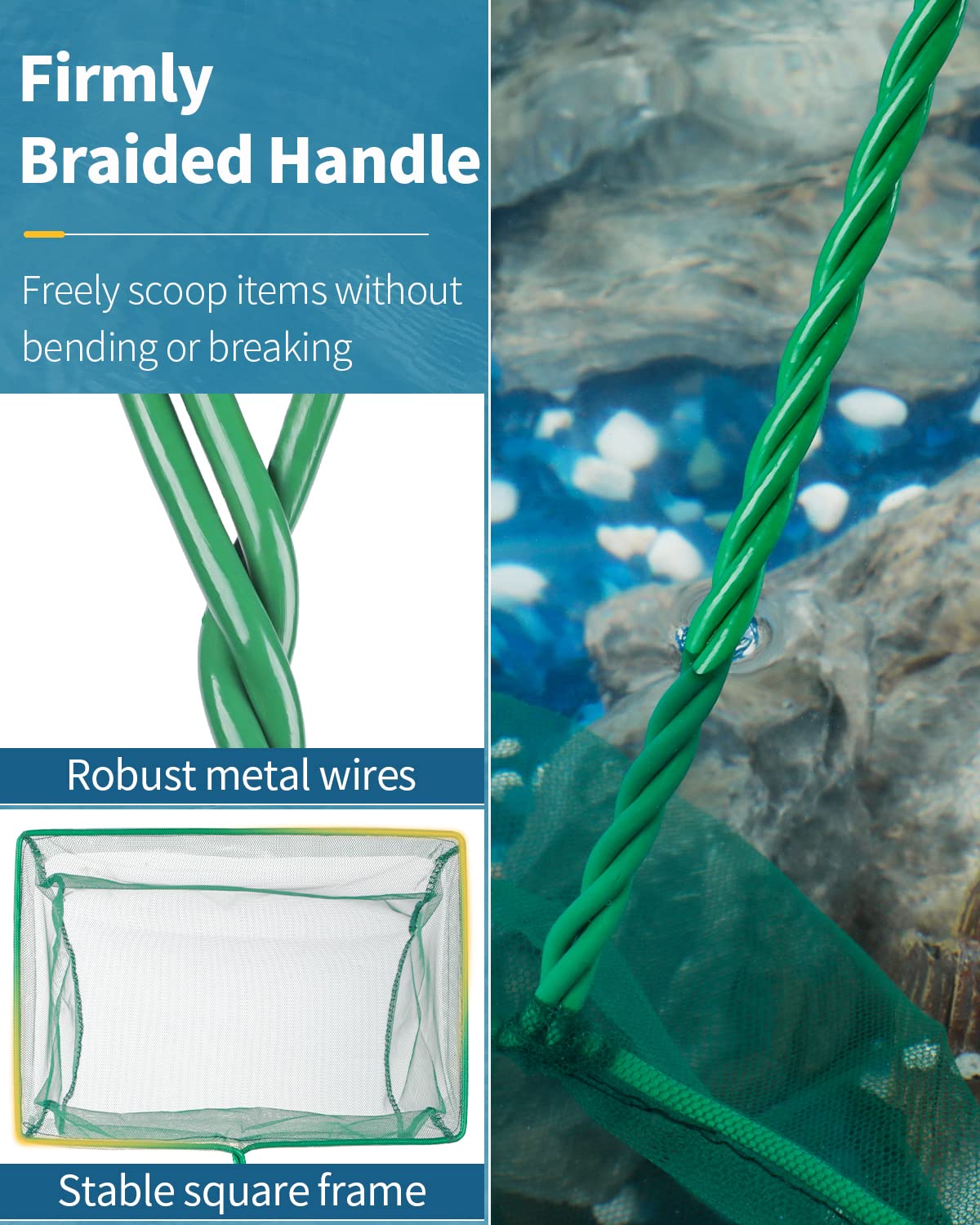 Pawfly two-pack aquarium net offers convenient backups for multiple tanks.
