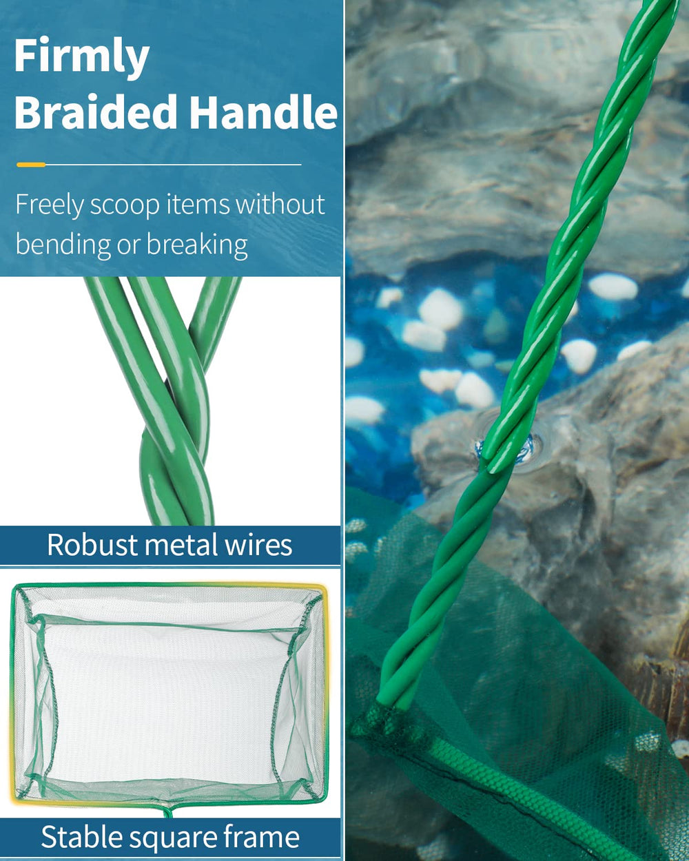 Pawfly two-pack aquarium net offers convenient backups for multiple tanks.