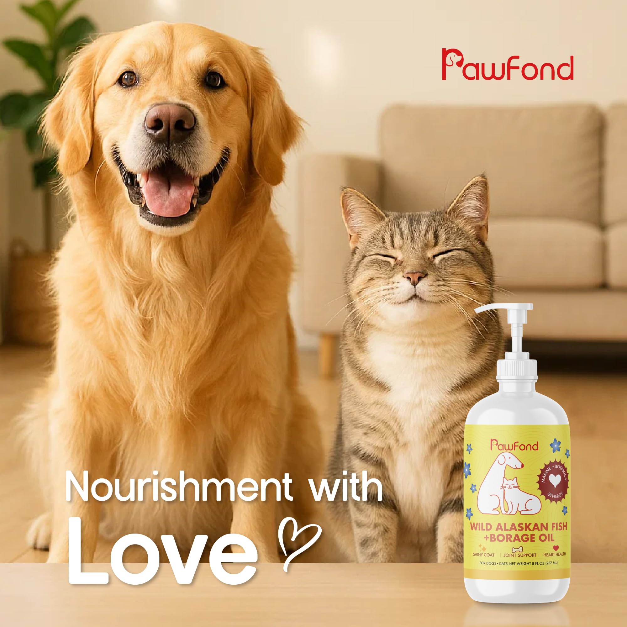 PAWFOND easy meal dosing with leak-proof pump