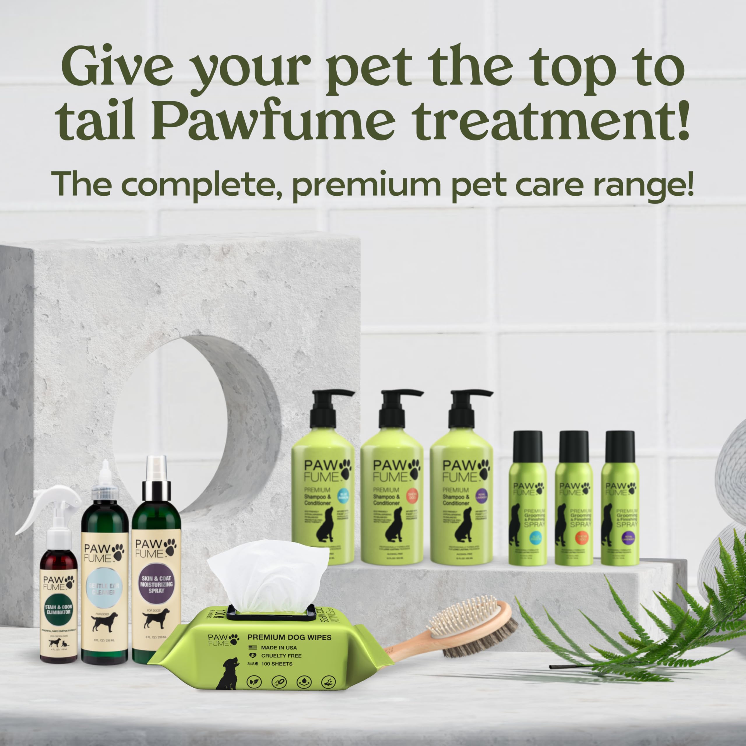 Paw Fume on-the-go wipes for quick refresh after outdoor adventures