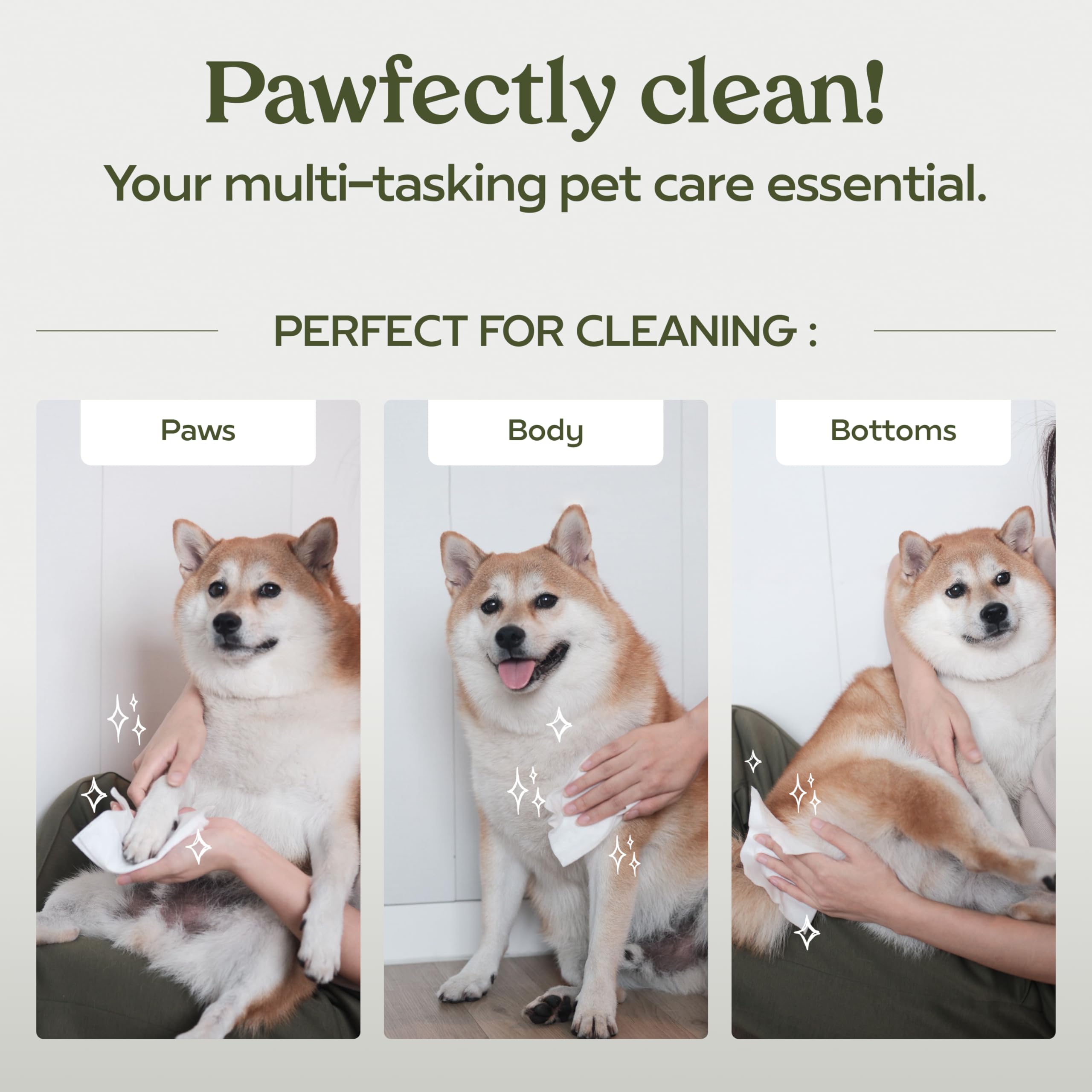 Paw Fume paw-cleaning wipes for quick outdoor cleanups