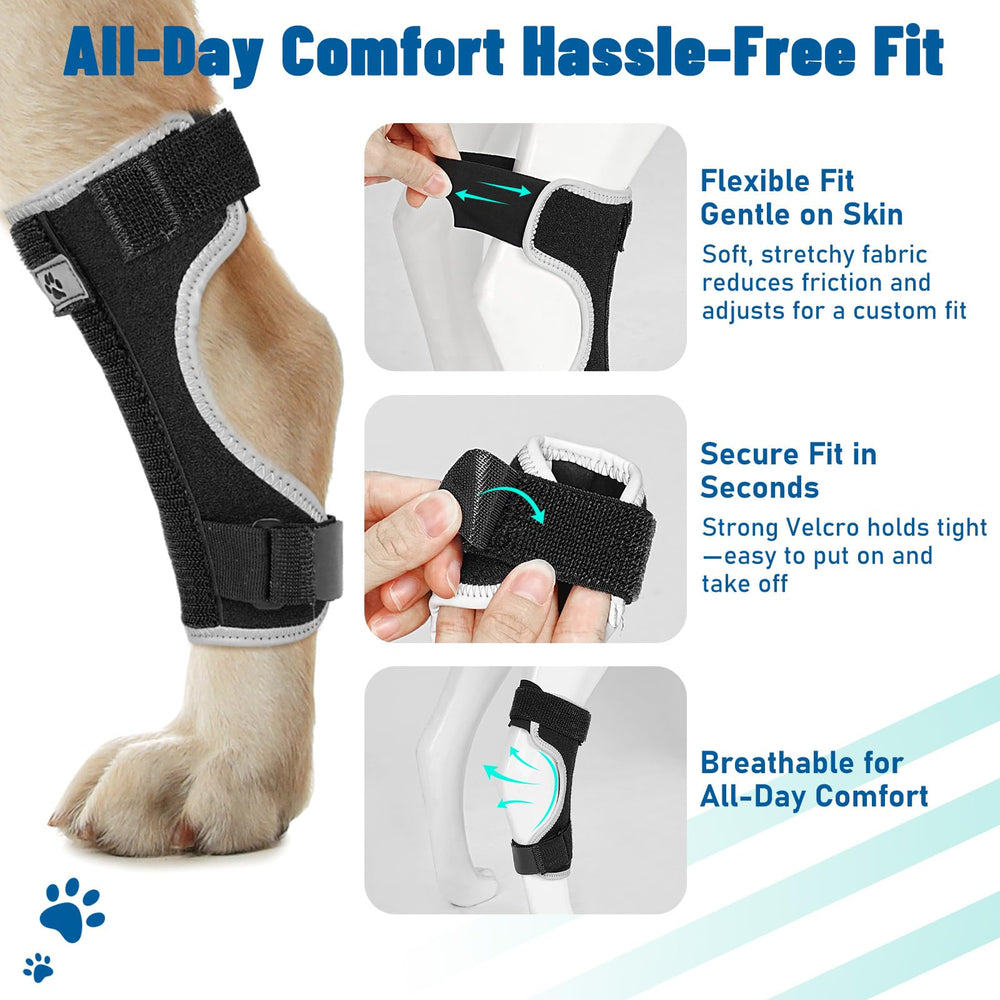 Pawfun breathable-neoprene-closeup highlights comfortable all-day wear