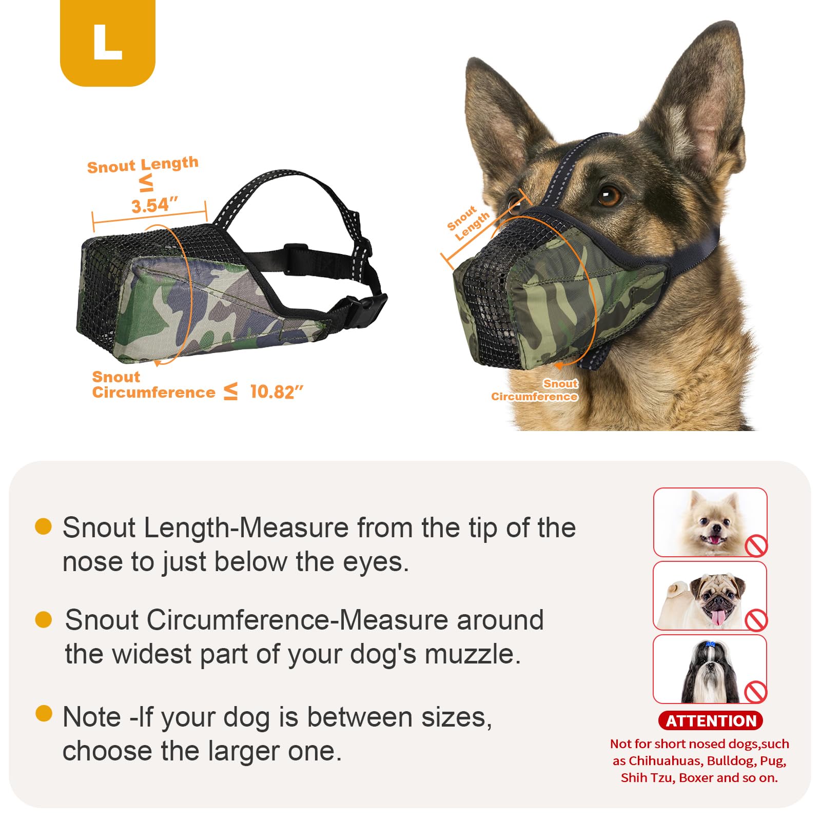 Pawfun design allows drinking and panting during training with this muzzle.