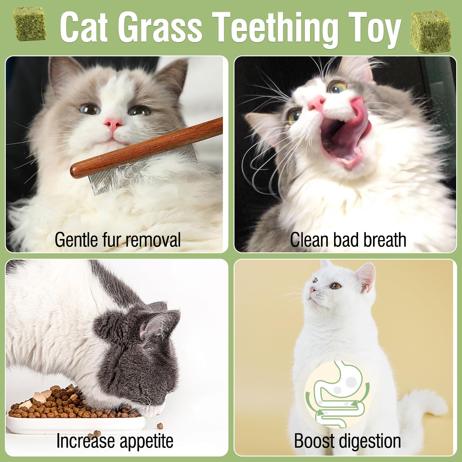 PawsGear natural fiber may support hairball management and smoother digestion.