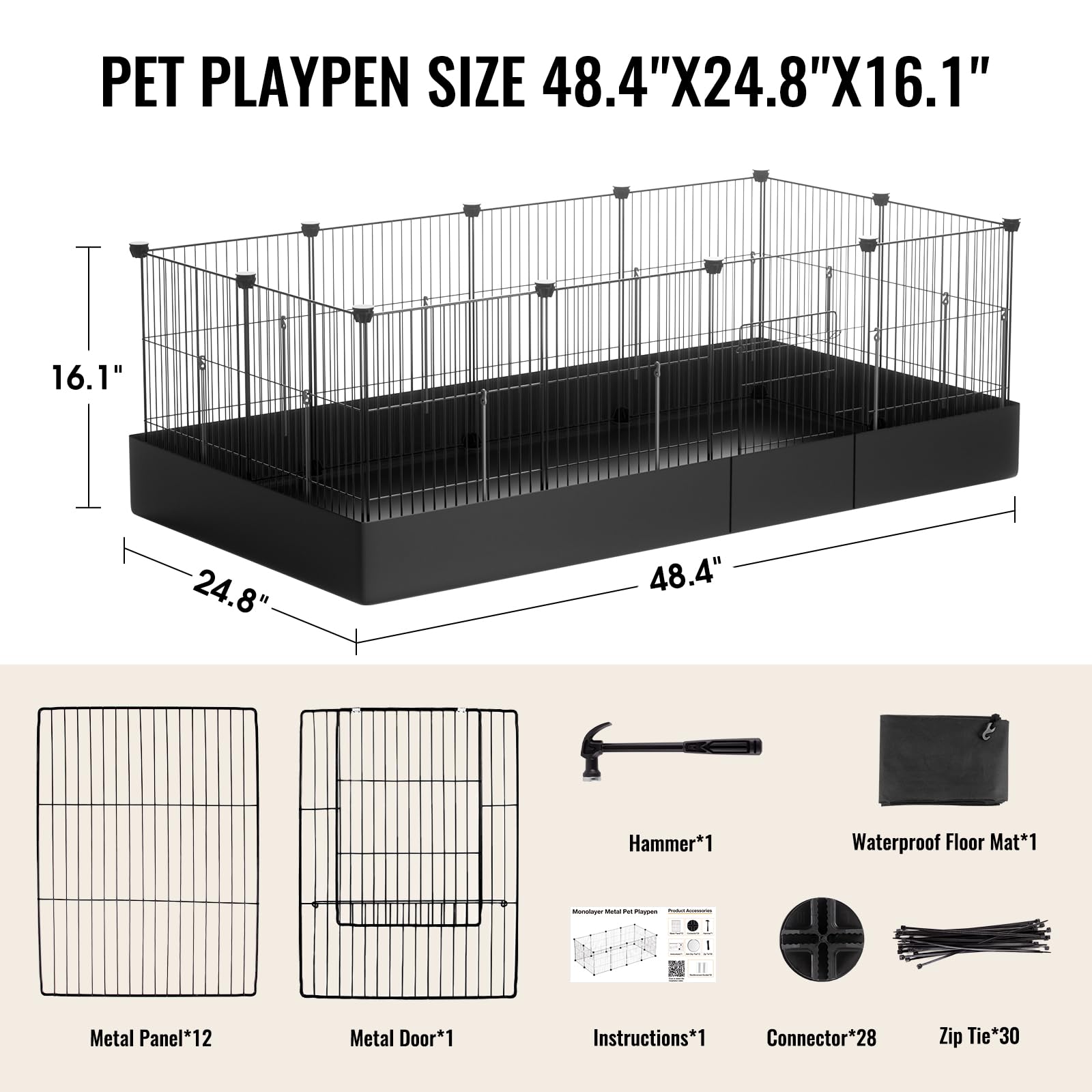 PAWING multi-pet playtime shot emphasizes visibility and safety for several small companions.
