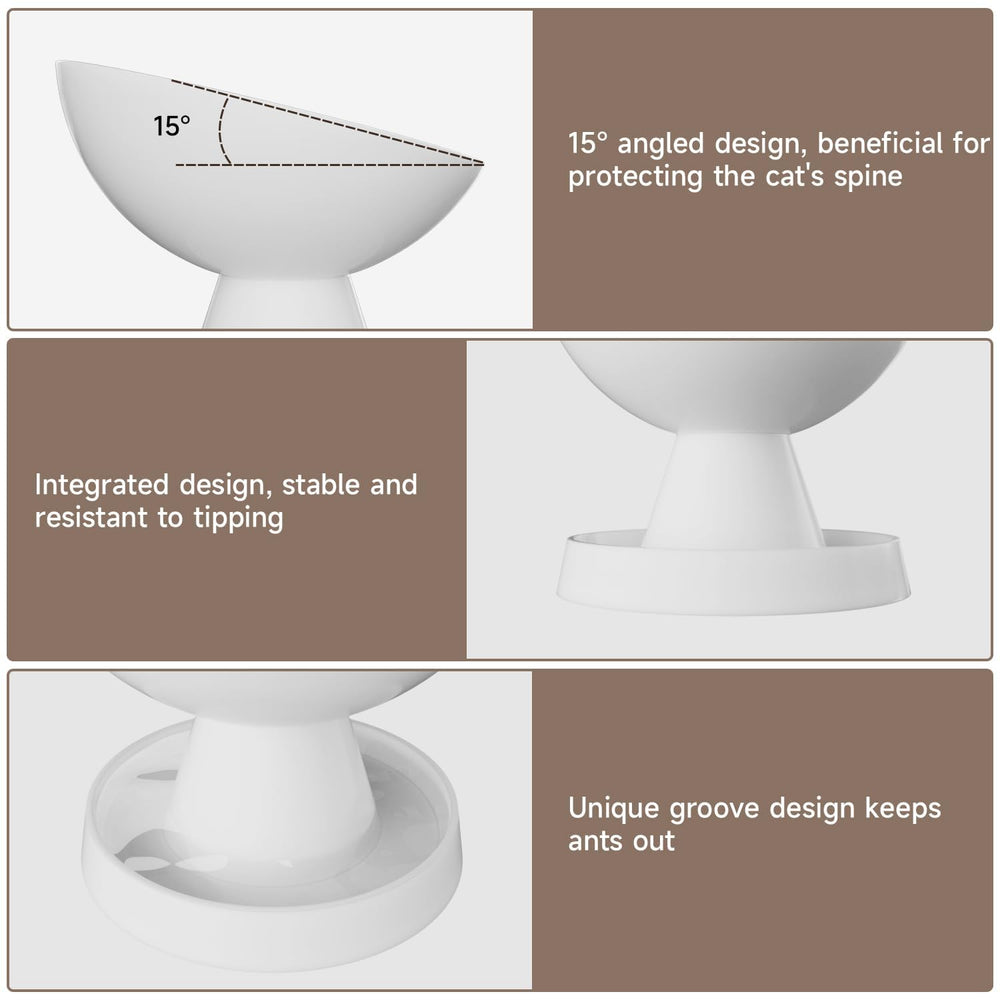 Pawinner ant-proof water tray system prevents contamination.