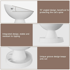 Pawinner ant-proof water tray system prevents contamination.