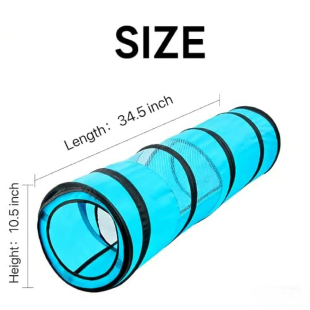PAWISE Cat Tunnel can be used alone or connected with other tunnels.