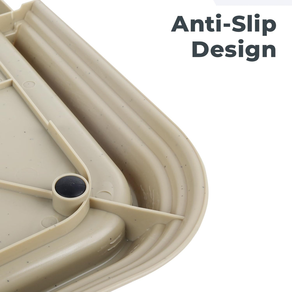 PAWISE dog toilet tray stores easily when not in use.