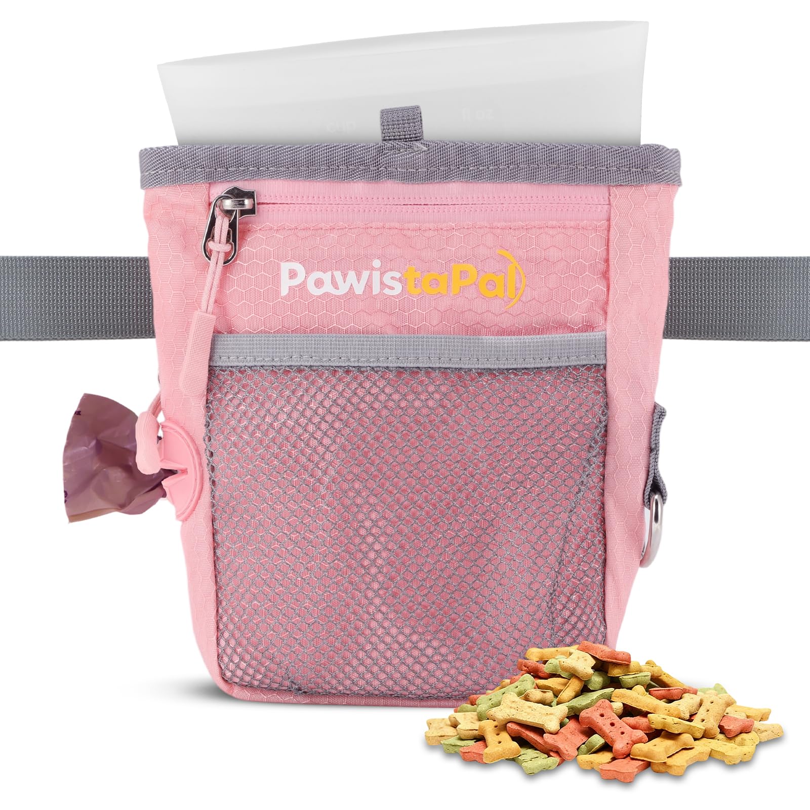 PawistaPal dog treat pouch with one-hand closure for instant rewards