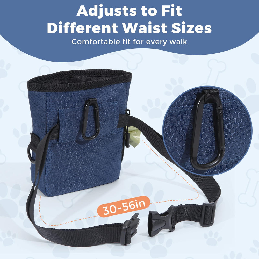 PawistaPal dog treat pouch compact pockets keep essentials within reach.
