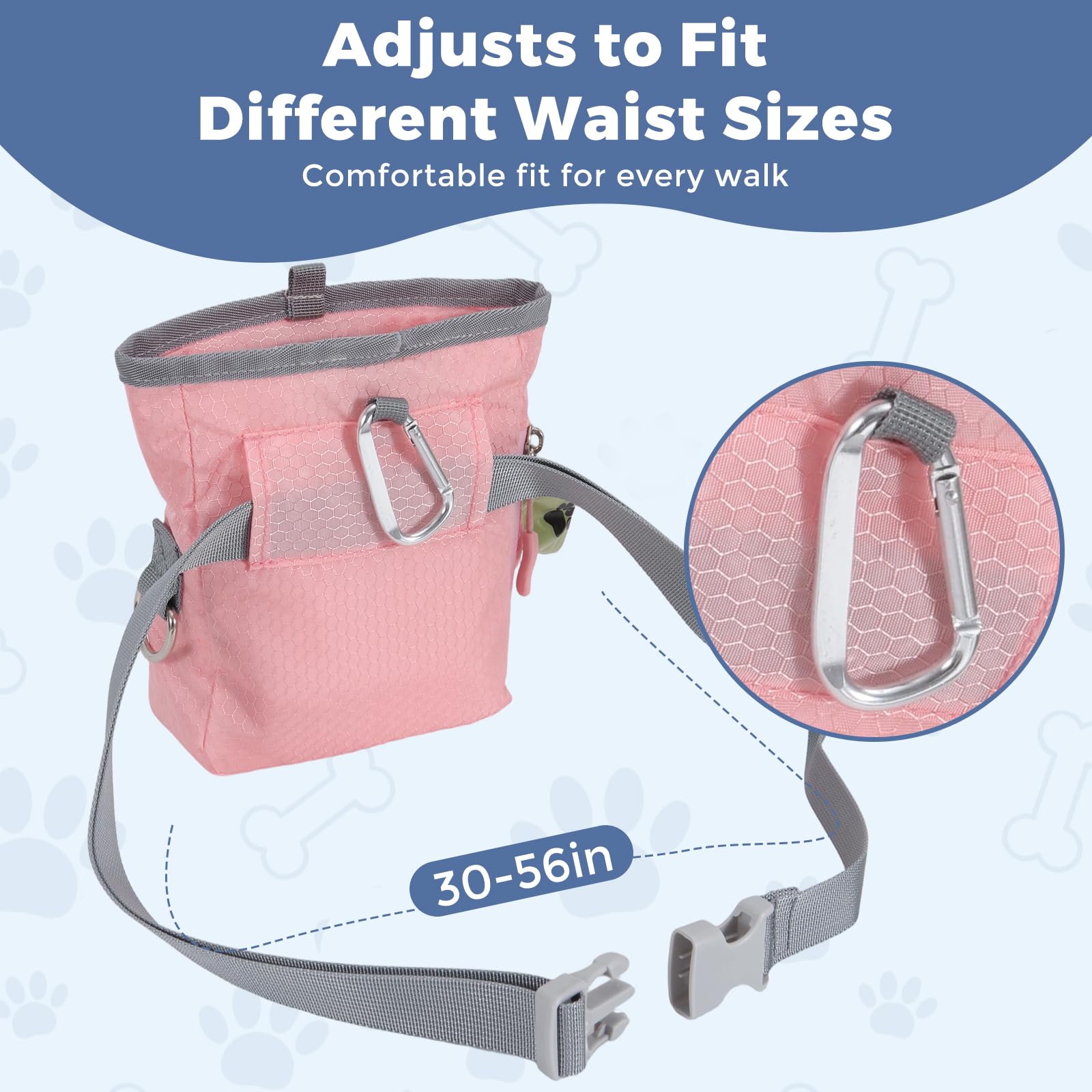 PawistaPal durable ergonomic design reduces bouncing during training