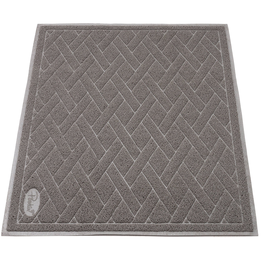 Pawkin Litter Mat durable material close-up shows long-lasting construction