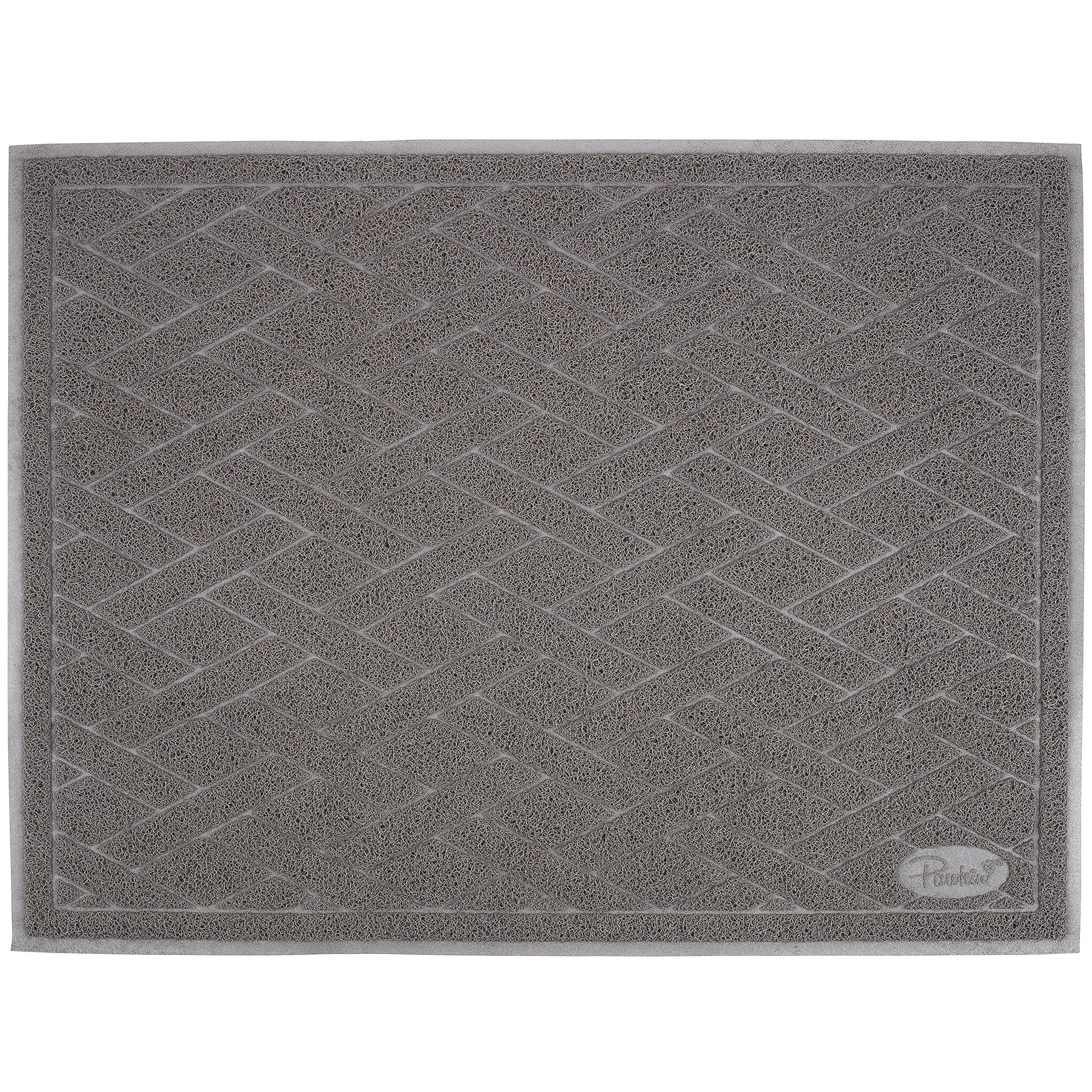 Pawkin Litter Mat easy vacuum cleaning demonstrates quick upkeep