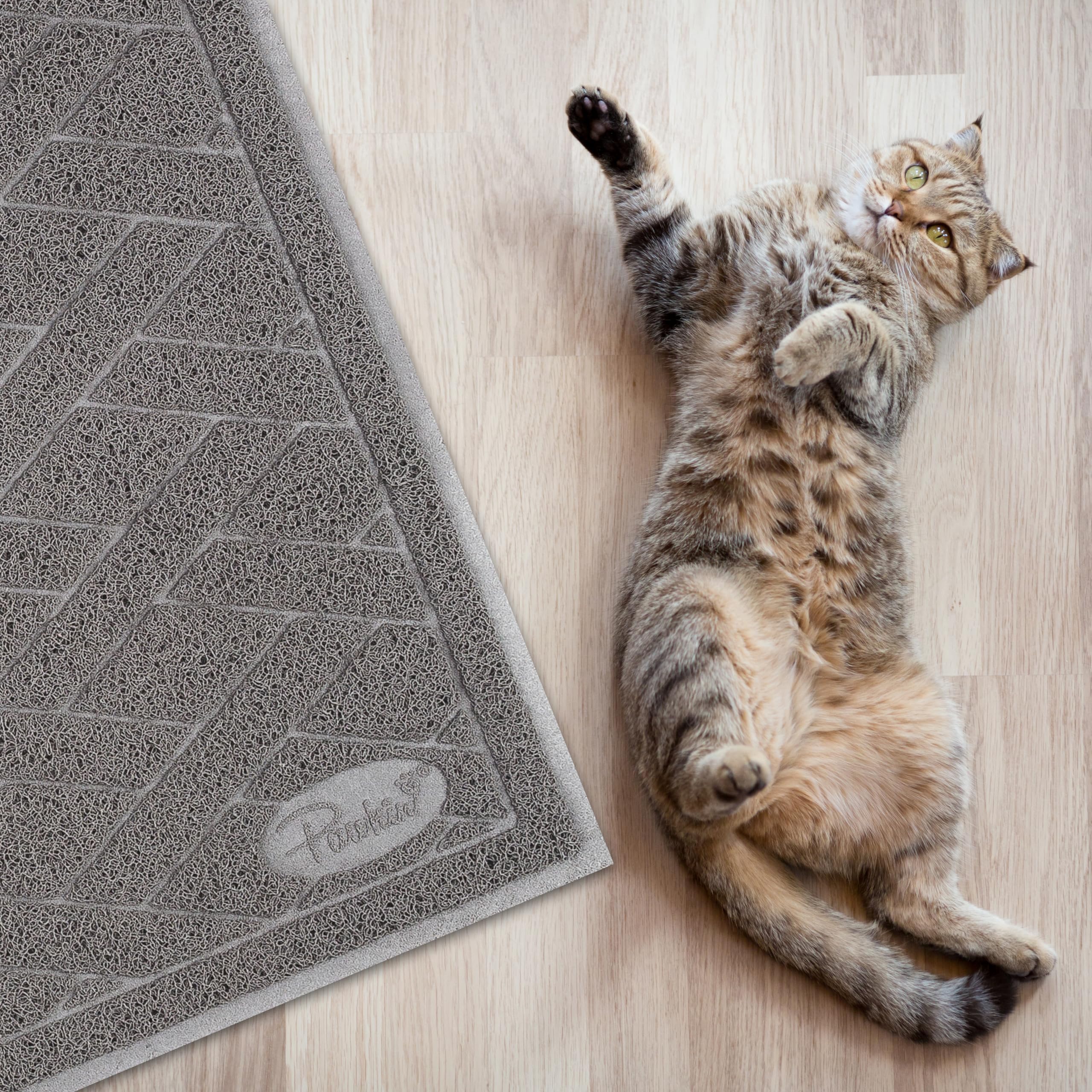 Pawkin Litter Lock mesh close-up traps litter effectively for easier cleanup