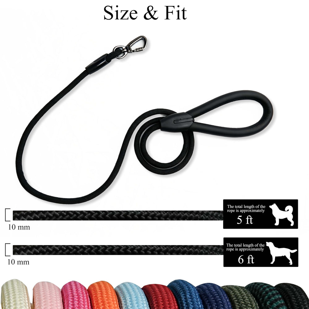 Pawkooly dirt-resistant leather keeps the handle clean with minimal maintenance.