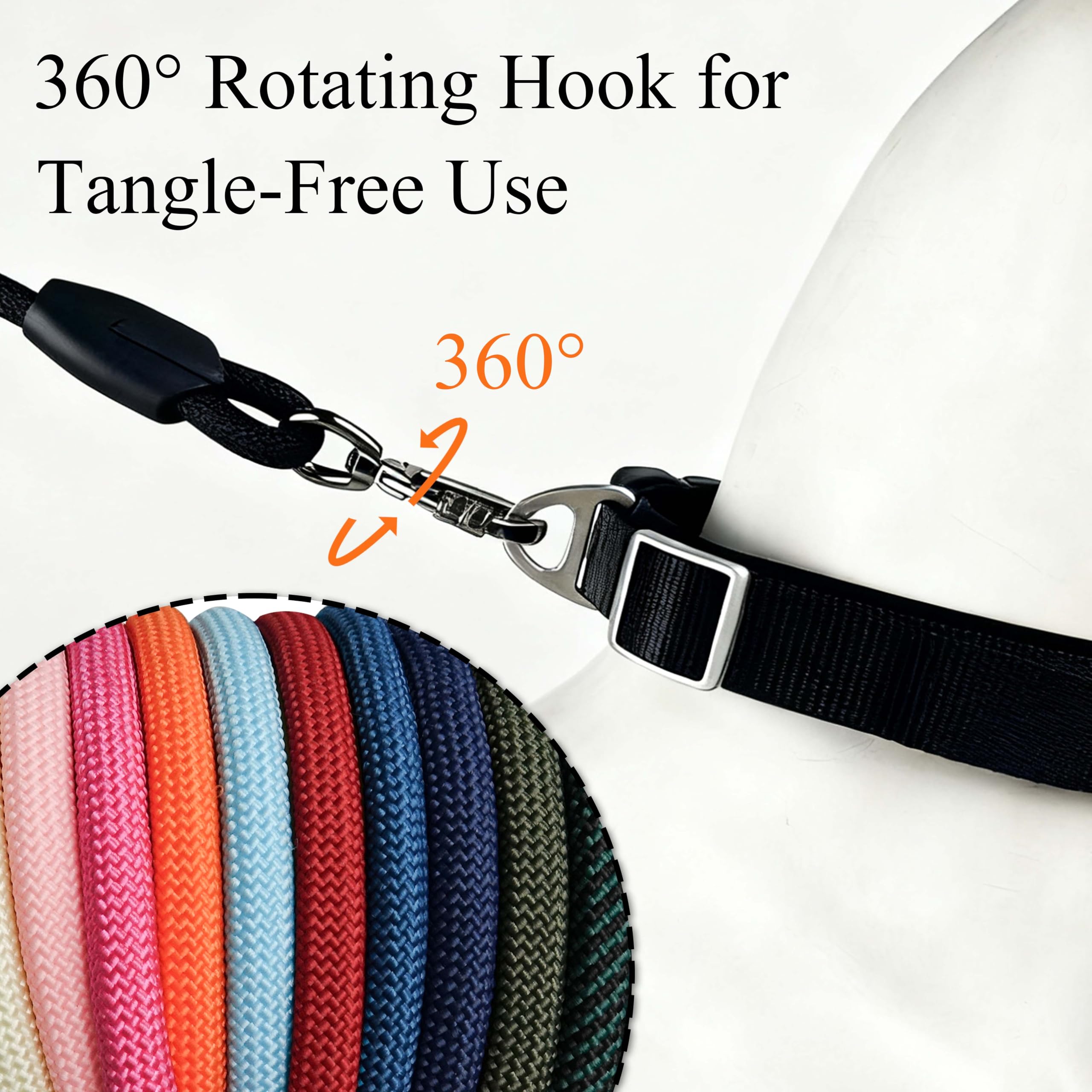 Pawkooly lightweight leash suitable for all sizes from small to large dogs.
