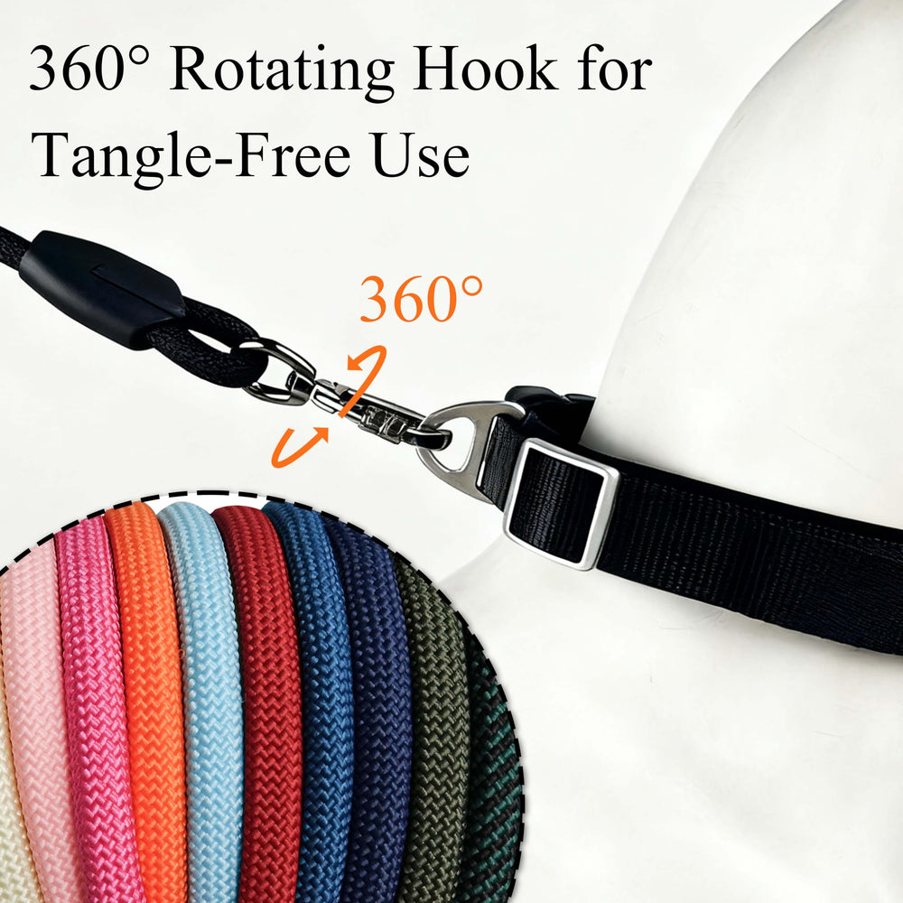 Pawkooly lightweight leash suitable for all sizes from small to large dogs.