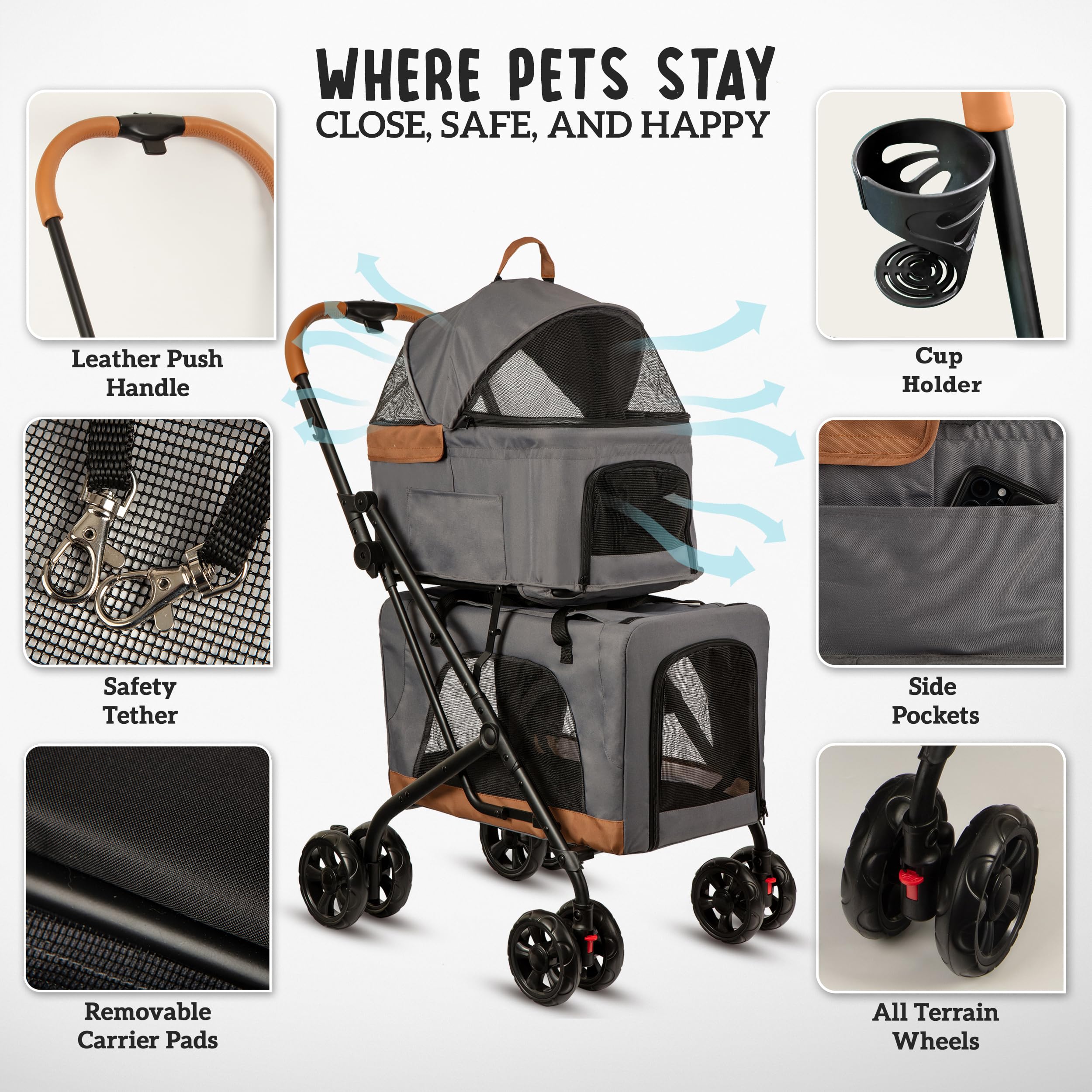 PAWLALA mesh windows let pets enjoy the view with airflow
