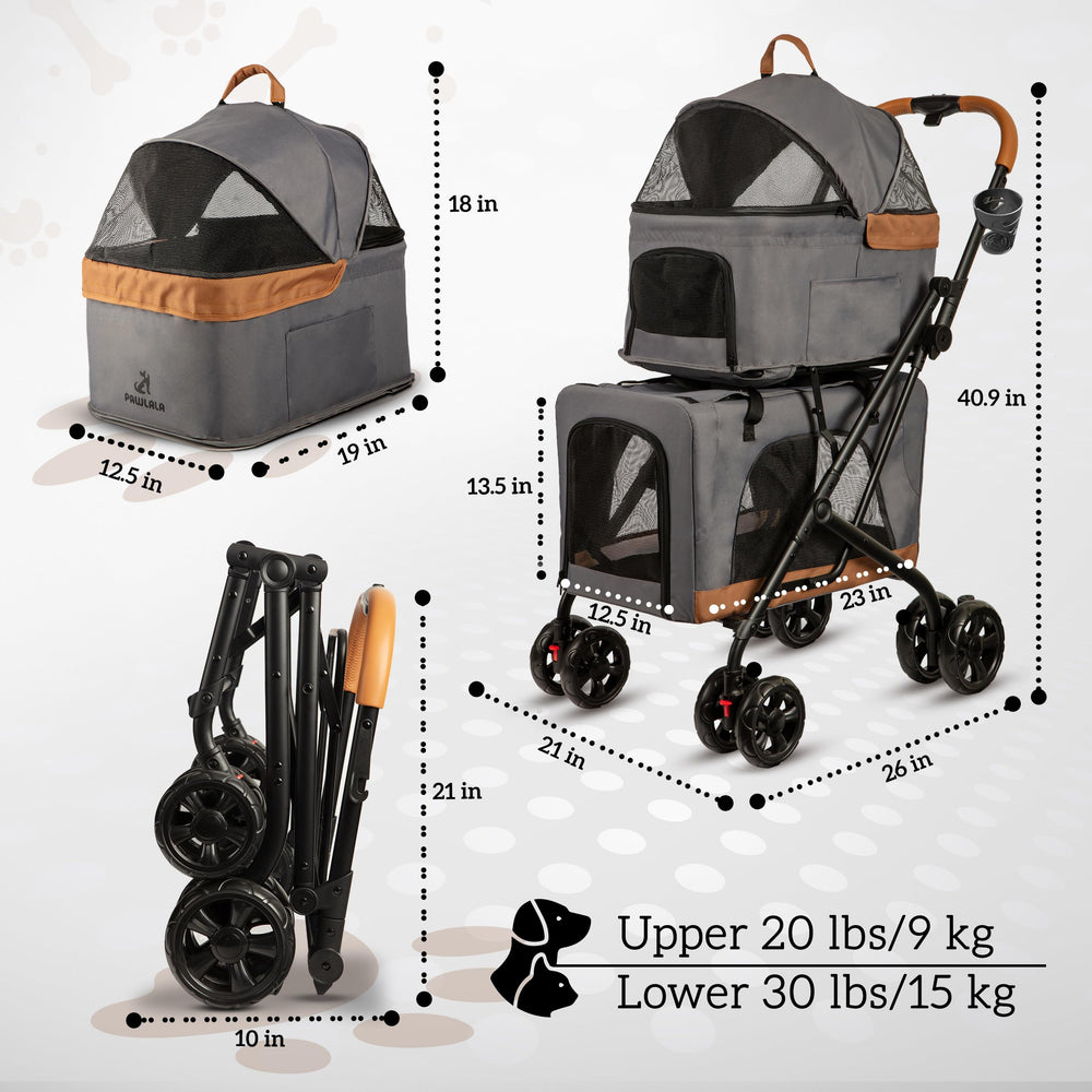 PAWLALA safety belts and waterproof pads for secure, dry rides