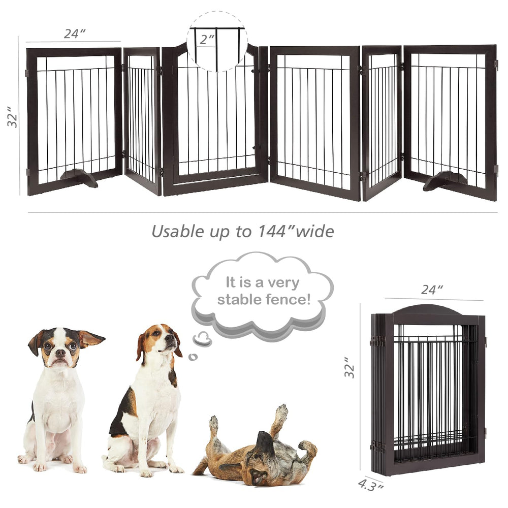 PAWLAND durable wood and metal frame built for daily pet use.