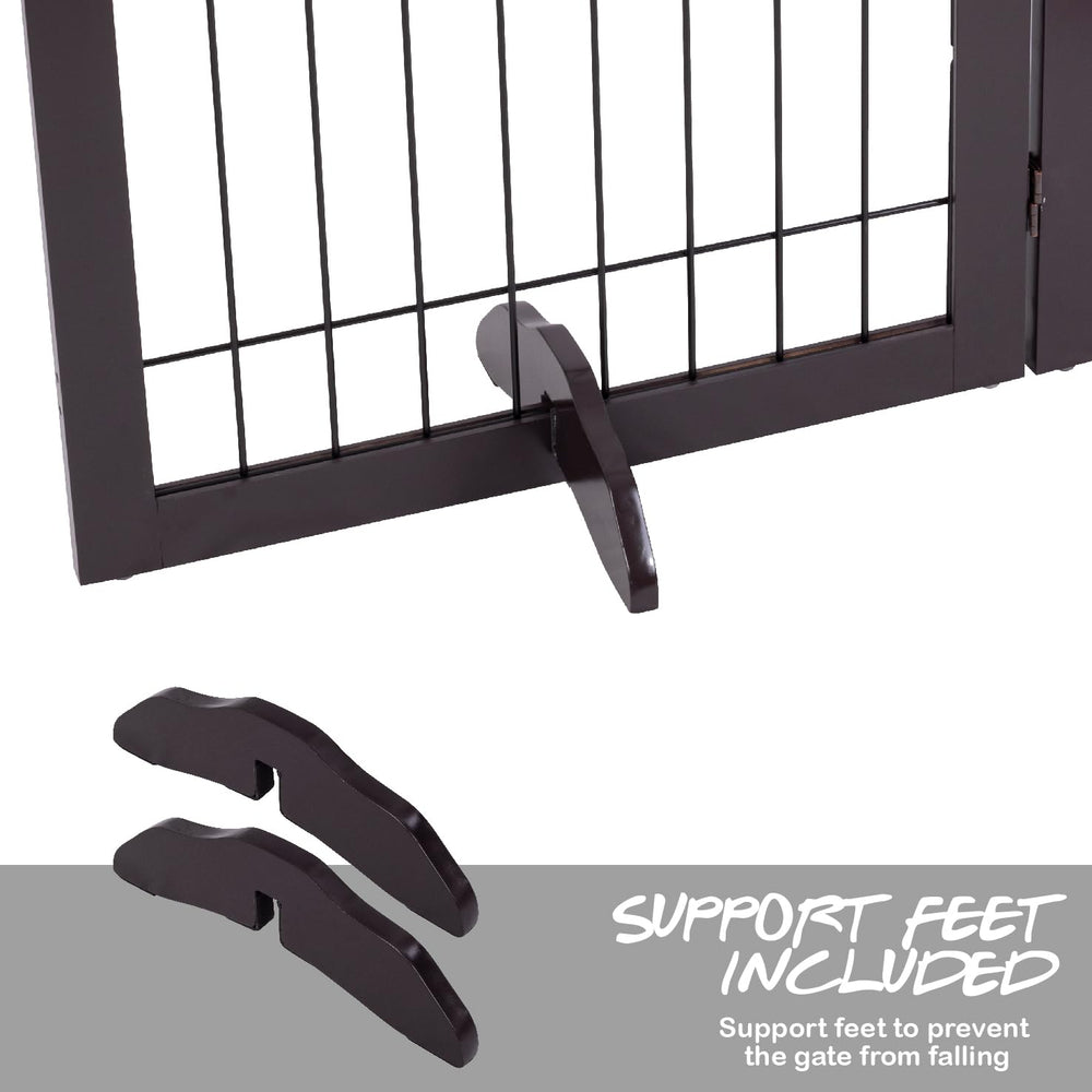 PAWLAND eleven-point-eight square feet enclosed area for safe play.