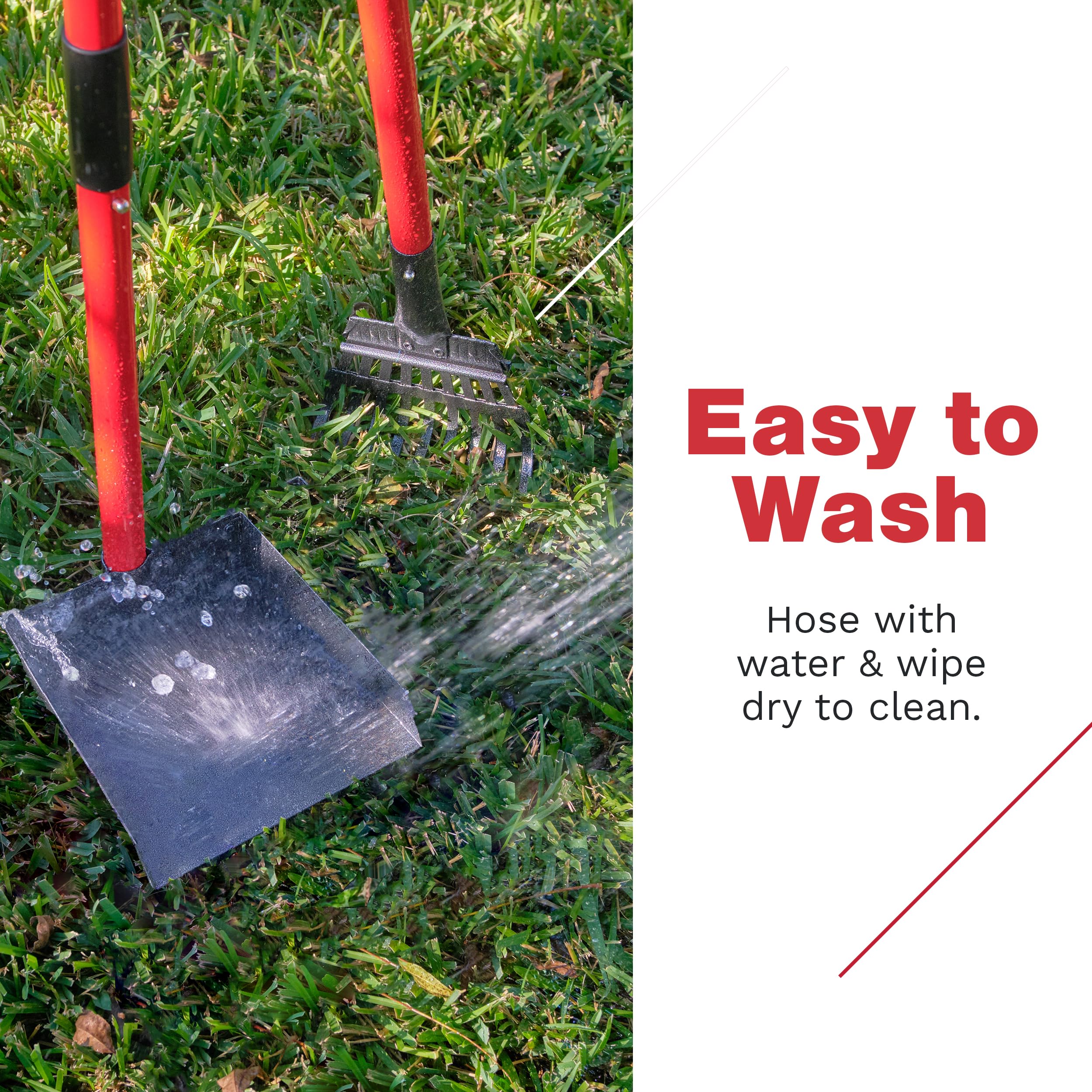 Pawler Pooper Scooper rugged aluminum build for durable outdoor use