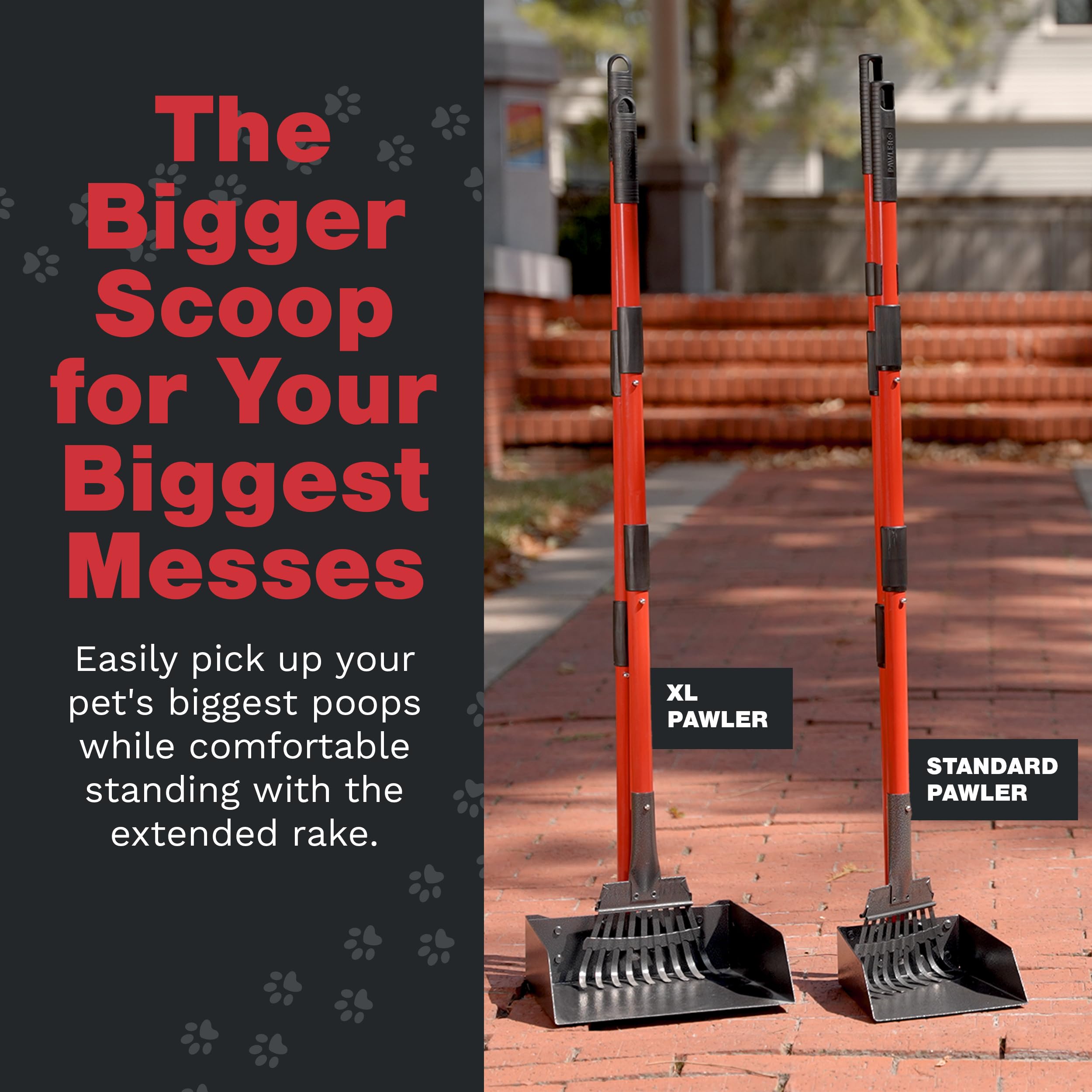 Pawler Pooper Scooper heavy-duty aluminum construction ensures lasting performance.
