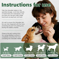 Closeup of Pawlooza label highlighting natural ingredients