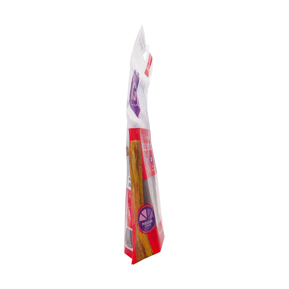PawLove single-serve 85g bully stick for convenient portions.
