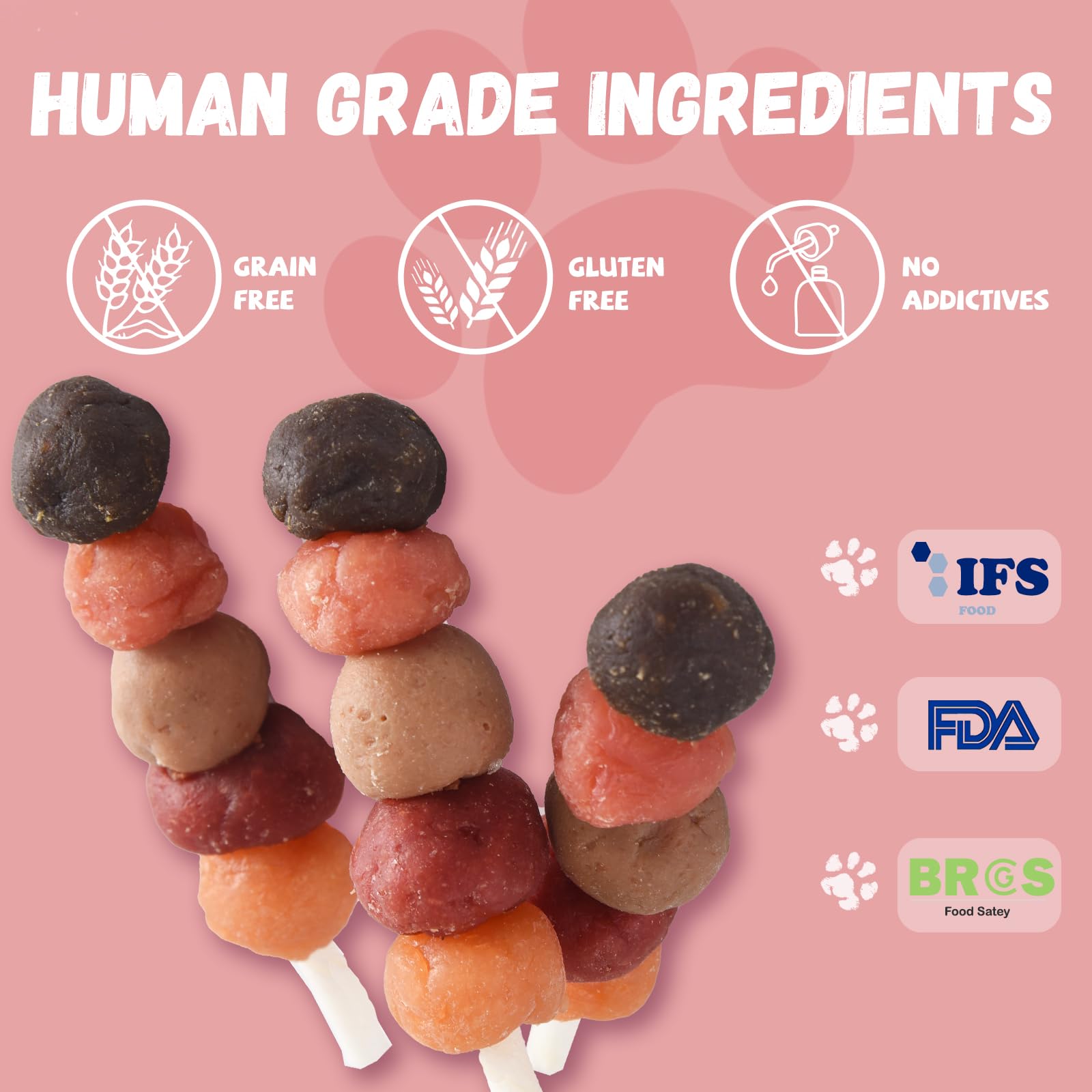 Pawmate Kabobs skewered design shown for interactive training and bonding sessions