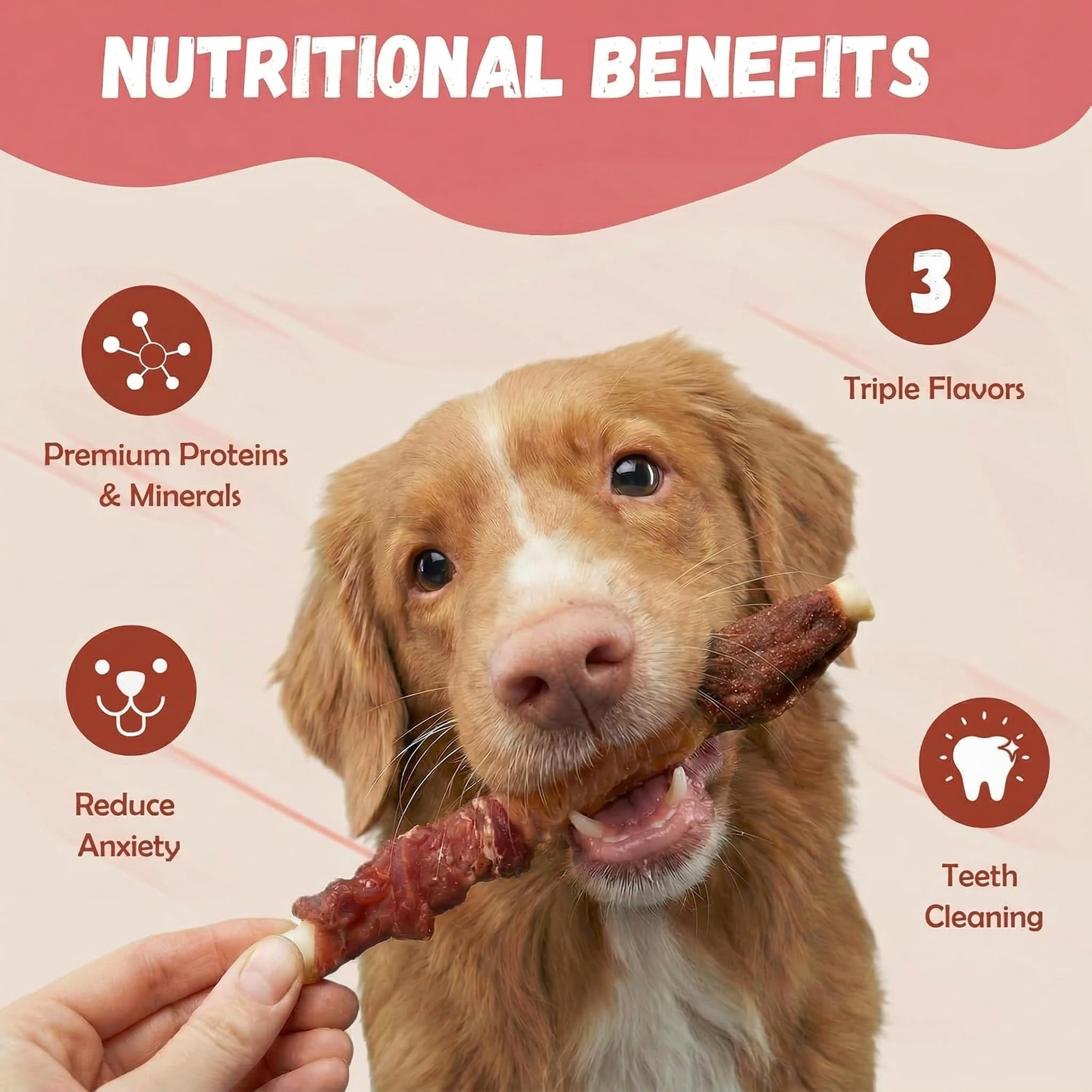 Pawmate beef liver, chicken, and duck cross-section reveals high-protein ingredients.
