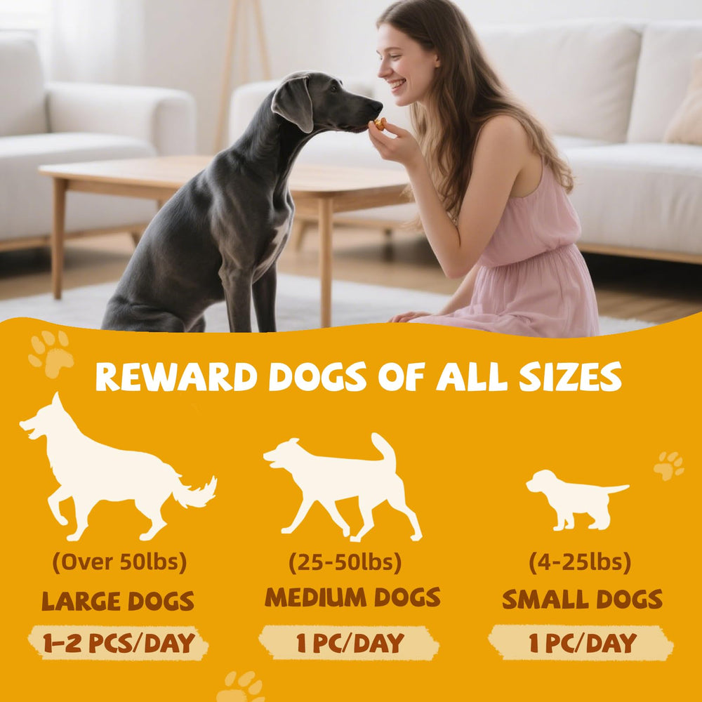 Chewy texture of Pawmate supports extended chewing for dental care